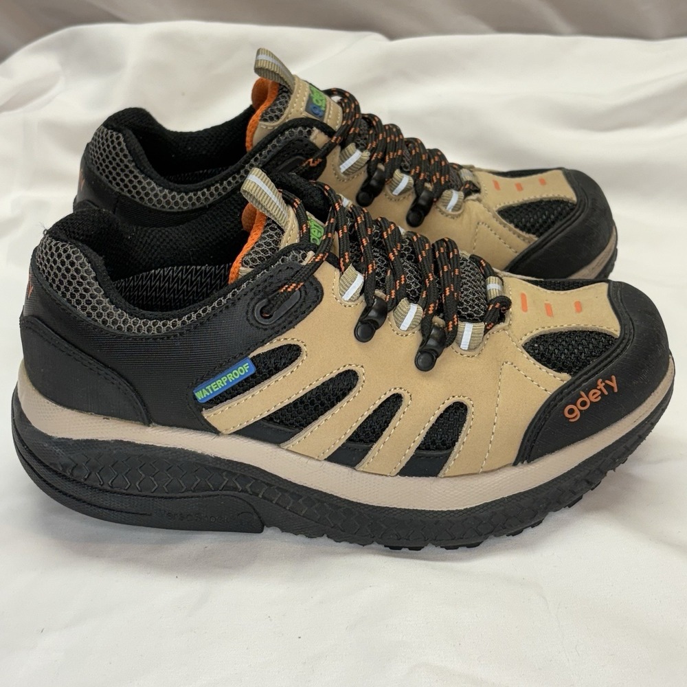 Gravity Defyer Gdefy‎ Radius Women's Hiking Shoes Size 6 Tan/Black